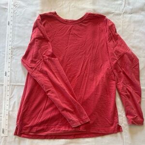 Red Long Sleeve Shirt